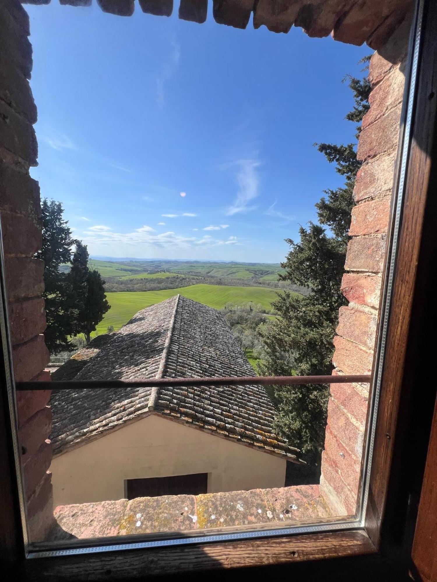 Monastero Sant'Anna In Camprena Villa Pienza Bagian luar foto
