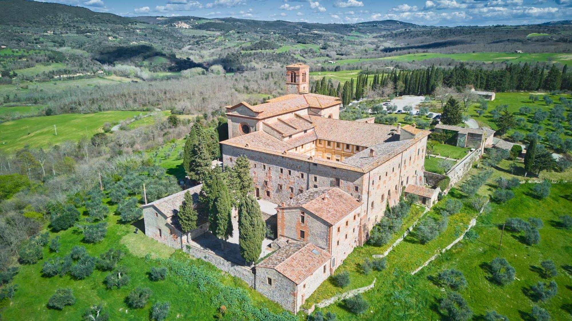 Monastero Sant'Anna In Camprena Villa Pienza Bagian luar foto