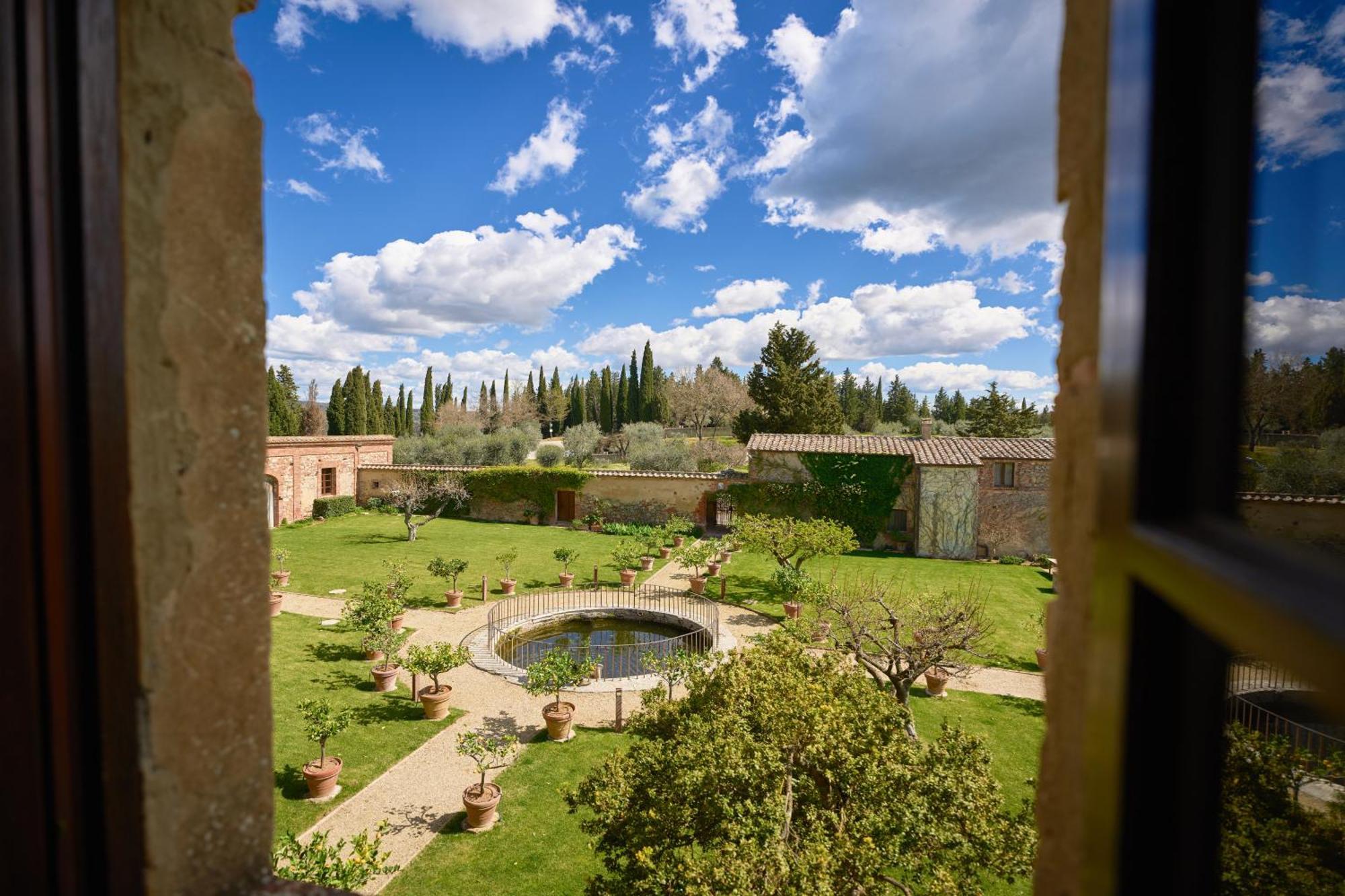 Monastero Sant'Anna In Camprena Villa Pienza Bagian luar foto
