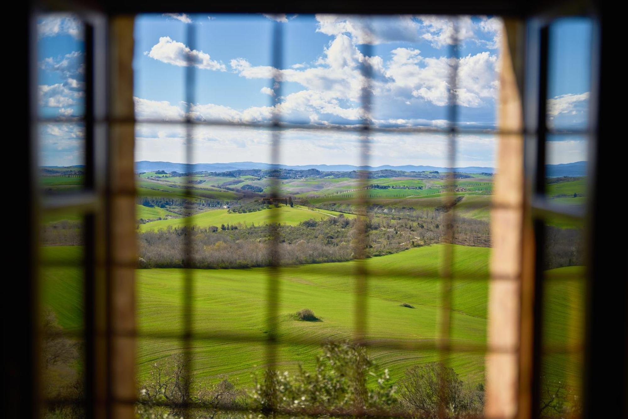 Monastero Sant'Anna In Camprena Villa Pienza Bagian luar foto